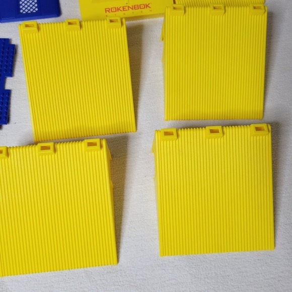Vtg Rokenbok Parts Components Building Block Panels Toys RC Factory Deck Playset - Picture 6 of 16